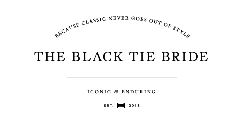 The Black Tie Bride logo